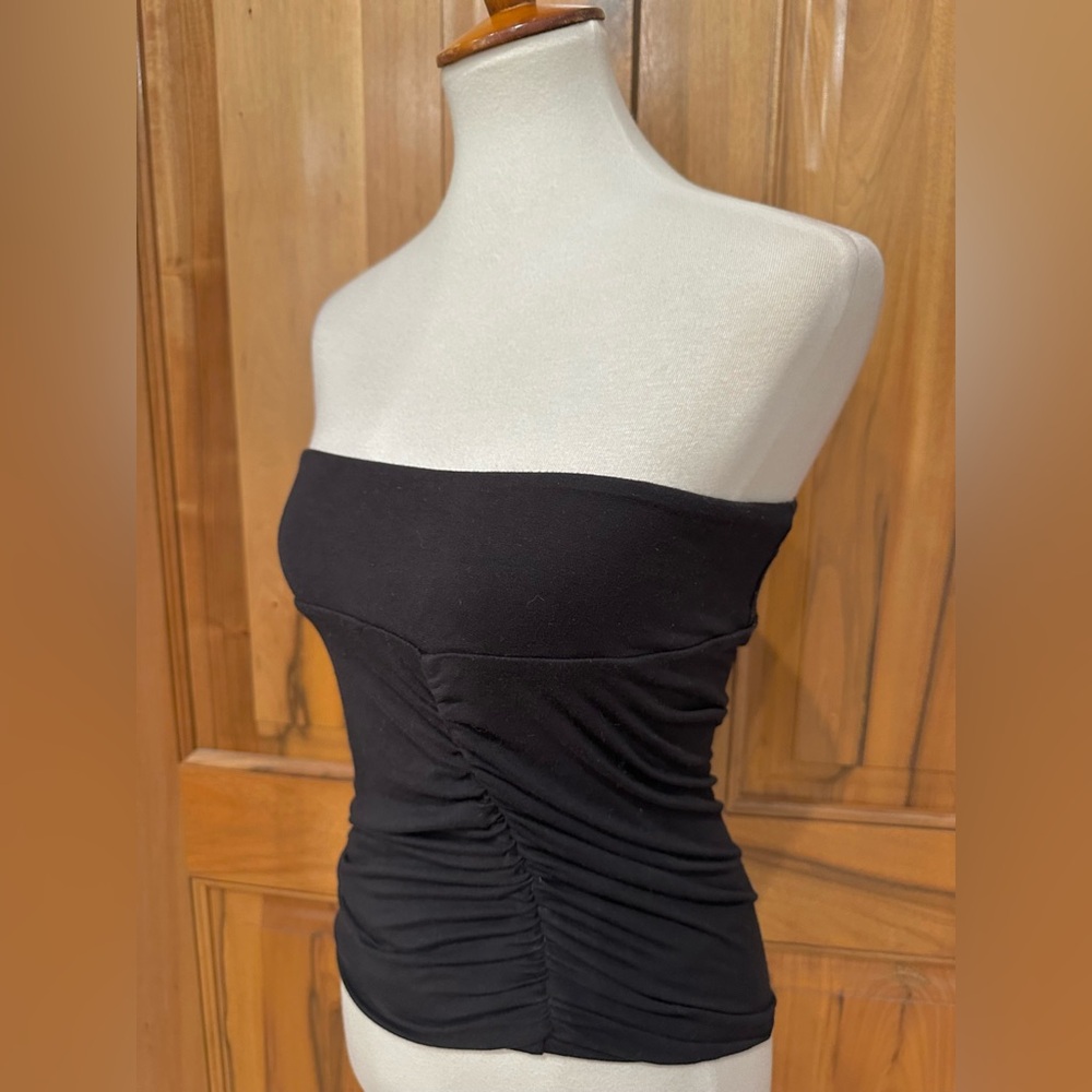 Bella Luxx Los Angeles, Versatile Black Ruched Garment/Mini-Skirt/Tube Top EUC S - Picture 12 of 16